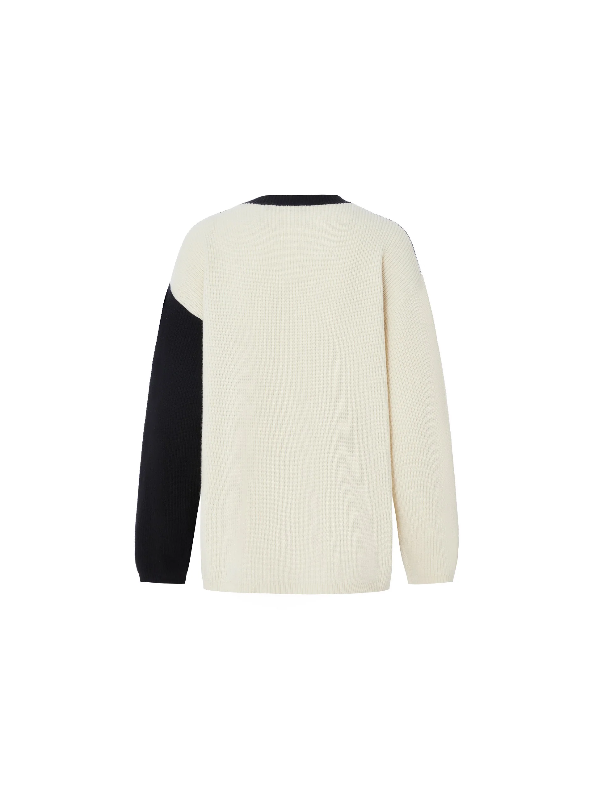 Wool Drop Shoulder Knit Pullover - Image 16