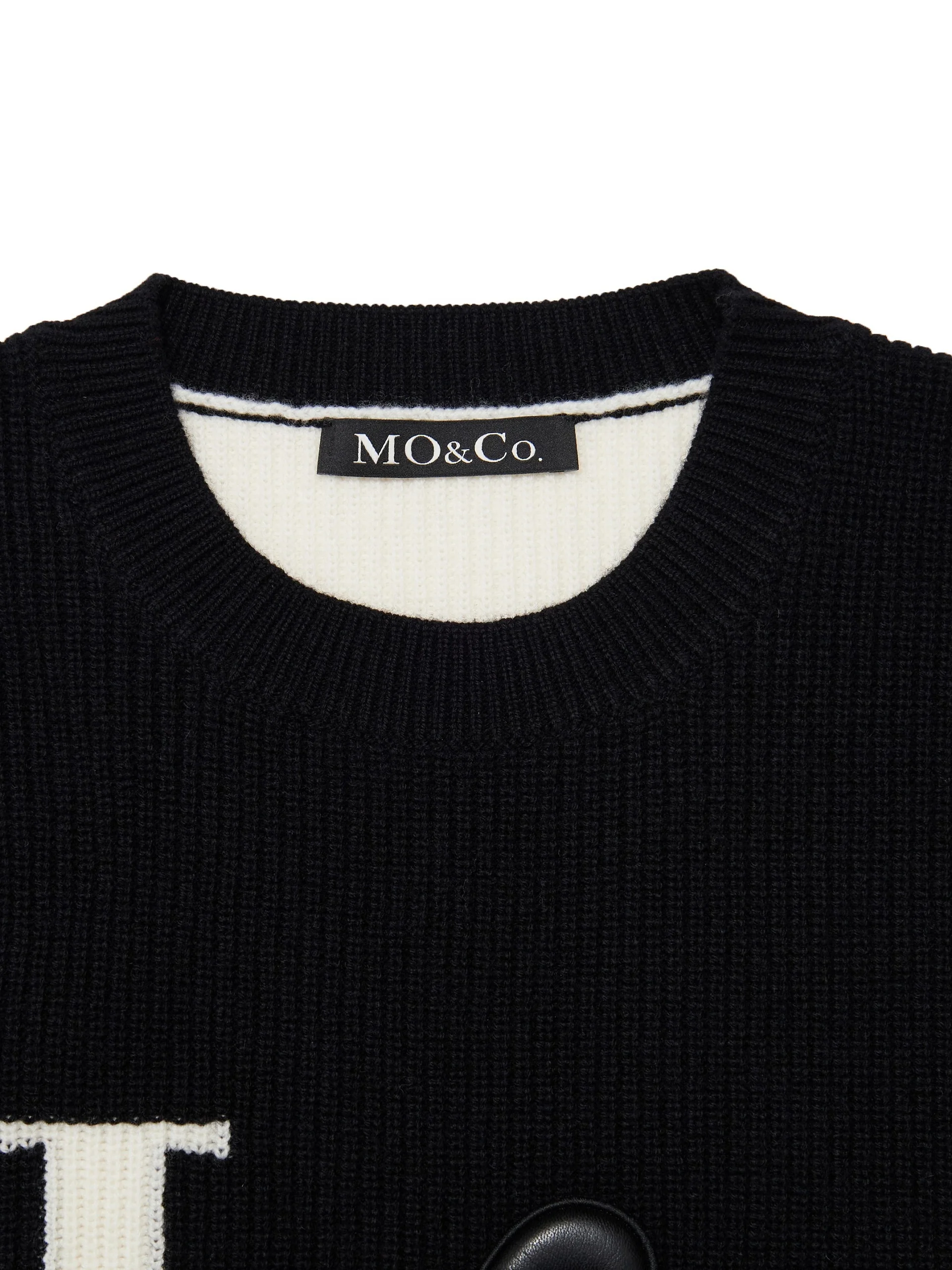 Wool Drop Shoulder Knit Pullover - Image 17