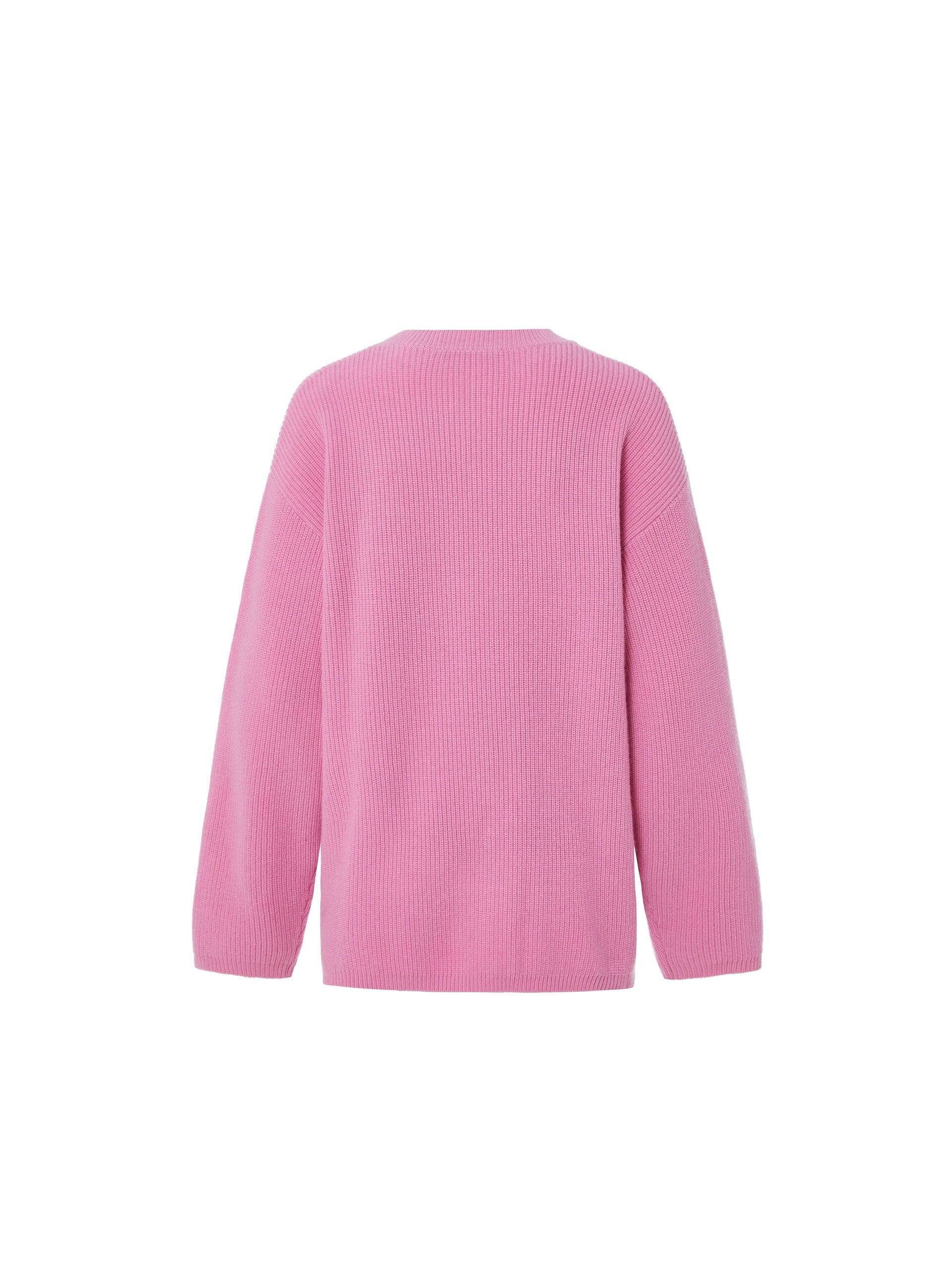 Wool Drop Shoulder Knit Pullover - Image 6