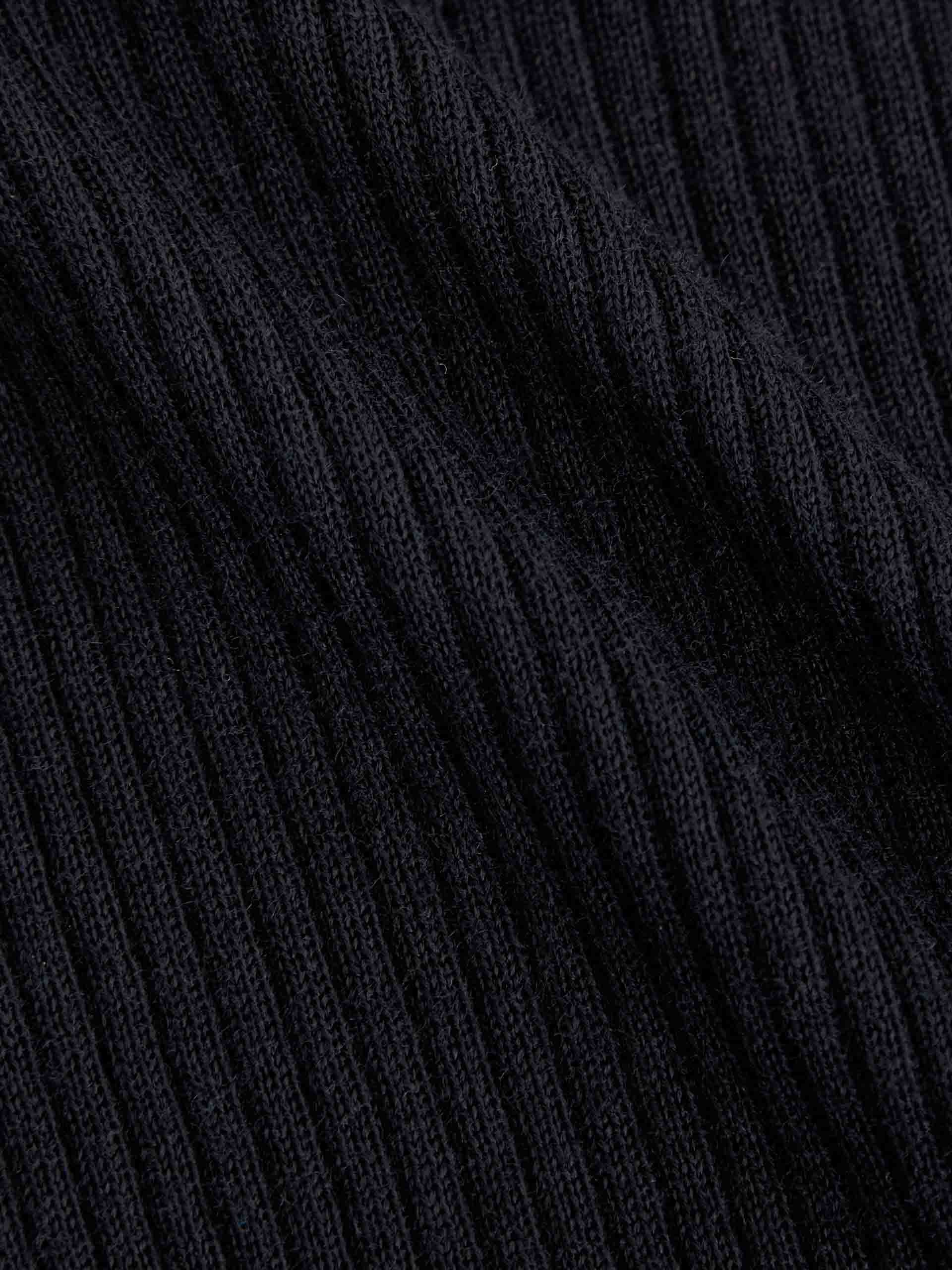 Wool Tight Fit Knit Top - Image 12