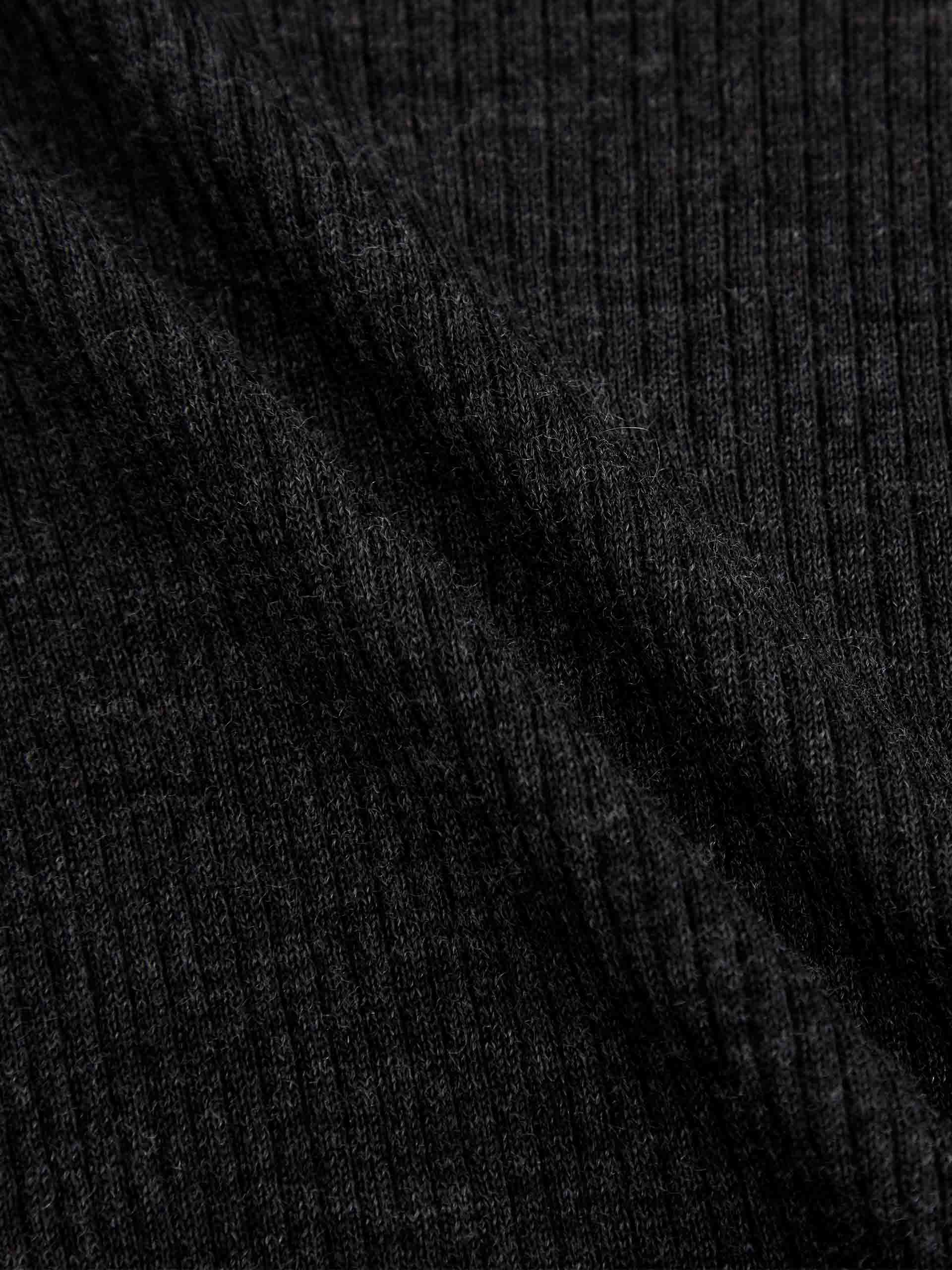 Wool Tight Fit Knit Top - Image 20