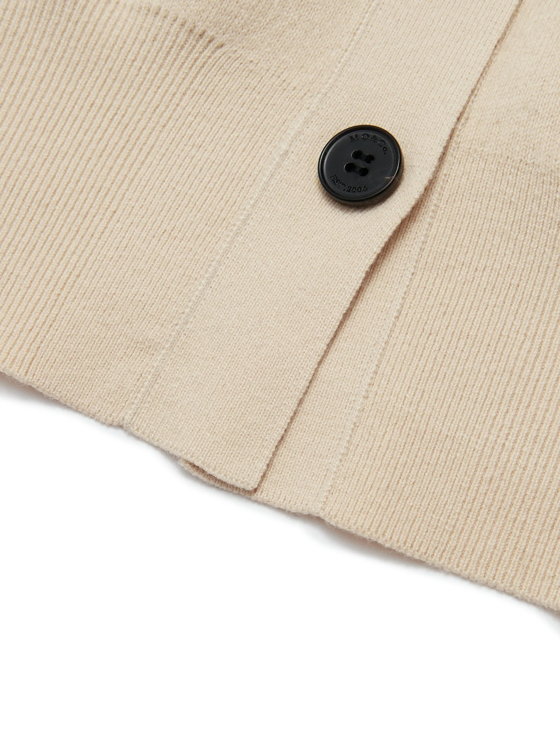 Wool Striped Knit Cardigan - Image 17